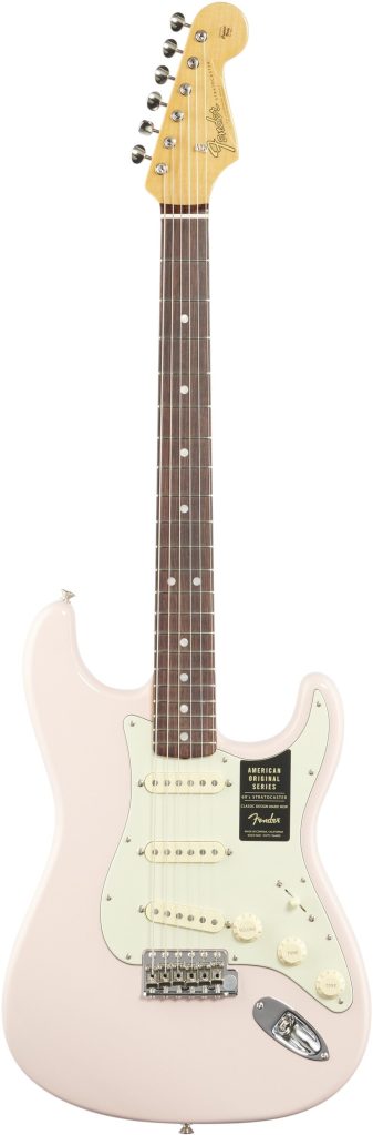 Fender American Original '60s Stratocaster Electric Guitar Shell Pink